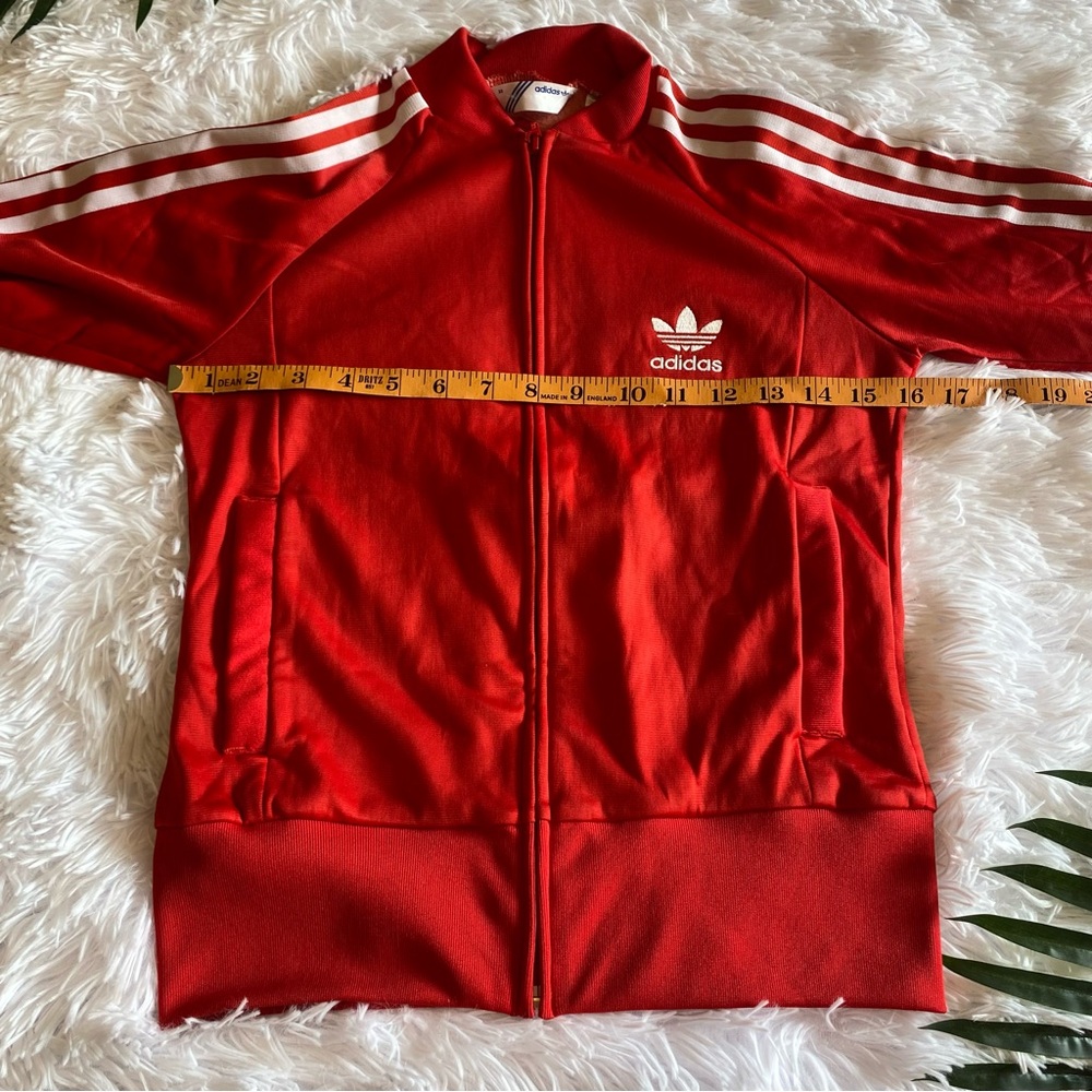 Adidas Vintage Red Track Jacket | Size XS - Picture 12 of 14